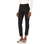 NYDJ Women's Basic Ponte Legging with Front Slit, Black, 8 28