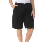 NYDJ Women's Bermuda Shorts, Black, 6 11