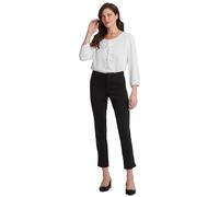 NYDJ Women's Betty Ankle Pants in Ponte Knit Jeans, Black, 10 28