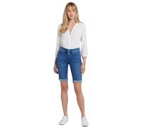 NYDJ Women's Briella Roll Cuff Jean Long Slimming Denim Shorts, Nevin, 4 11
