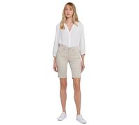 NYDJ Women's Briella ROLL Cuff Jean Short, Feather, 0 10