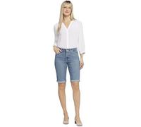 NYDJ Women's Briella Shorts in Stretch Indigo Denim, Heyburn, 12