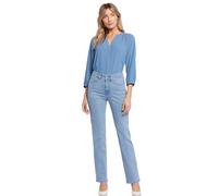 NYDJ Women's High Rise Marilyn Straight Jeans, Kingston, 6
