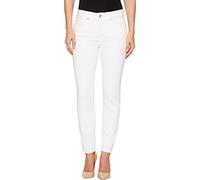 NYDJ Women's MFOZ2001 Jeans, Pure Optic White, 4 Petite