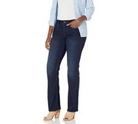 NYDJ Women's Misses Marilyn Straight Denim Jeans, Burbank Wash, 6