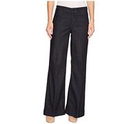 NYDJ Women's Misses Teresa Trouser Jeans-Premium Denim, Dark Enzyme, 8