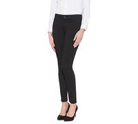 NYDJ Women's Petite AMI Skinny Jean, Black, 12