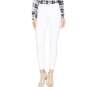 NYDJ Women's Petite AMI Skinny Jean, Optic White, 14