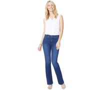 NYDJ Women's Petite Barbara Bootcut Jeans | Flare & Slimming Fit Pants, Cooper, 0