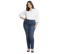NYDJ Women's Plus Size Marilyn Straight Ankle Jeans | Slimming & Flattering Fit, Cooper, 22