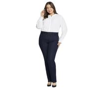 NYDJ Women's Plus Size Marilyn Straight Ankle Jeans | Slimming & Flattering Fit, Rinse, 14
