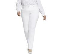 NYDJ Women's Plus Size Marilyn Straight Ankle Jeans | Slimming & Flattering Fit, Optic White, 20