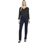 NYDJ Women's Pull on Marilyn Straight Jeans, Rinse, 12 32''