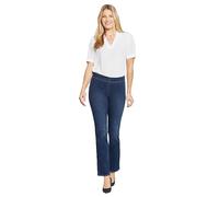 NYDJ Women's Pull on Straight Jean, Wonderland, Large