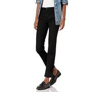 NYDJ Women's Sheri Slim Jeans, Black, 12