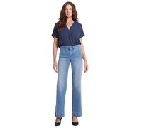 NYDJ Women's Teresa Trouser Jeans, Blue, 12