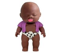 Nyeemya Stress Relief Sensory Squishy Toys Cute Soft Big Doll Squeeze Toy Decompression Dough for Family Purple One Size