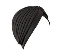 NYFASHION101 Women's One Size Classic Turban Headband MK5016-Brown