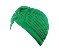 NYFASHION101 Women's One Size Classic Turban Headband MK5016-Kelly Green