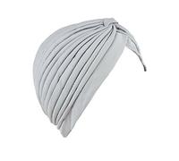 NYFASHION101 Women's One Size Classic Turban Headband MK5016-Light Grey