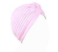 NYFASHION101 Women's One Size Classic Turban Headband MK5016-Light Pink