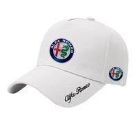NYFDUAH Baseball Caps for Alfa Romeo Giulia 155 156 159 147 166 Mito GT Giulietta Stelvio Tonale Adjustable Car Baseball Hats Relxed Outdoor Adjustable Travel Hats Car Logo Cap,C