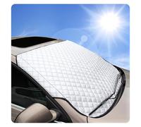 NYFDUAH Car Windscreen Cover for Renault Kadjar 2015 2016 2017 2018 2019 2020 2021 2022 All Weather Front Window Windshield Covers Esistent Snow Ice Frost Protective Cover