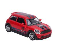 NYFEIZI 1:32 Alloy Pull Back Car Realistic Battery Powered Diecast Model Car for Kids Over 3 4 5 6 7 8, Birthday for Boys Girls (Red)