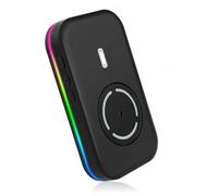 NYIEFADA Mouse Mover Jiggler, | RGB, Undetectable, Silent, Auto-Off Timer, Realistic Movement |, Mouse Wiggler Shaker Giggler, Keep Computer Laptop Active Men Women Gifts for Office Home Remote Work