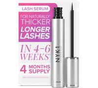 NYK1 CONCENTRATED Eyelash Growth Serum For Longer Lashes | XL - 8ml | LashForce Eyelash Growth Serum for Sparse, Short & Thinning Lashes - Easy-Application Formula for Fuller & Thicker Eyelashes