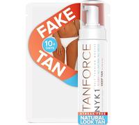 NYK1 TanForce Fake Tan Mousse (250ml) Self Tanning Lotion for a Natural-Looking, Streak-Free Self Tan - Fast-Drying, No Transfer, Gradual Tanning Mousse for Face & Body
