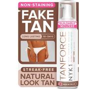 NYK1 TanForce Fake Tan Mousse For Natural, Streak-free Instant Tan | 250ml