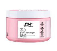 Nykaa Naturals Hair Mask-Anti-Hairfall, Strengthens Hair, Prevents Hair Loss and Thinning, Deep Nourishing-100% Natural Actives, for All Hair Types, Men and Women 200ml (Apple Cider Vinegar & Ginger)