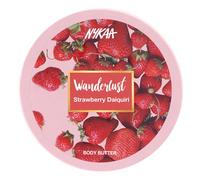 Nykaa Wanderlust Strawberry Daiquiri Body Butter with Shea & Cocoa Butter - Vitamin E & Jojoba Extract, Deeply Moisturize & Hydrate Skin, Sodium & Sulphate free, Paraben Free - 200ml