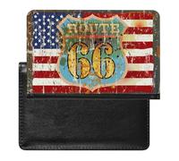 NYKVTG Passport and Vaccine Card Holder American Flag Passport Cover Documents Organizer Protector