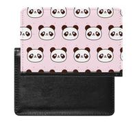 NYKVTG Passport Holder Cute Panda Passport Cover Case Waterproof Travel Wallet for Women Men