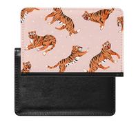 NYKVTG Passport Holder Cute Tiger Passport Cover Case Waterproof Travel Wallet for Women Men