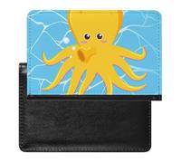 NYKVTG Passport Holder Octopus Passport Cover Case Waterproof Travel Wallet for Women Men