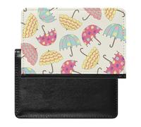 NYKVTG Passport Holder Umbrella Passport Cover Case Waterproof Travel Wallet for Women Men
