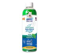 Nylabone Advanced Oral Care Pet Dental Water Additive, Liquid Tartar Remover & Breath Freshener for Dogs, Dog Teeth-Cleaning, Peppermint Flavor, 16 oz.