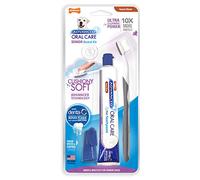 Nylabone Advanced Oral Care Senior Dog Dental Kit with Cushiony Soft-Bristle Toothbrush Senior 3 Count