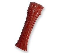 Nylabone Basted Blast Textured Bone Power Chew Toy for Dogs, Dog Toys for Aggressive Chewers, Bacon and Steak Flavor, X-Large - 50+ lbs, 1 Count