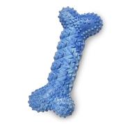 Nylabone Braid Bone Strong Chew Toy for Dogs, Natural Rubber Dog Toy for Moderate & Aggressive Chewers, Peanut Butter Flavor, Medium Dogs - Up to 35 lbs, 1 Count