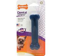 Nylabone Chew and Oral Hygiene Toy for Dogs with Moderate Chewing, Dental Bones, Chicken Flavor, for Adult Dogs up to 7 kg - 31 g