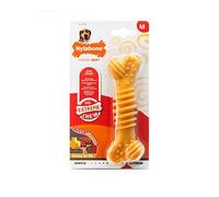 Nylabone Dog Extream Chew Texture Bone Toy Beef &Cheese Flavout Medium Print