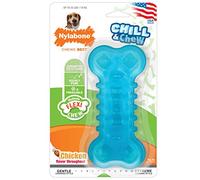 Nylabone Dog Moderate Chill & Chew Toy Chicken Medium/Wolf (1 Count) for small dogs