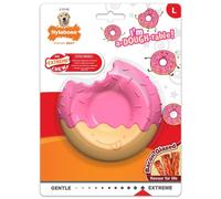 Nylabone Donut Bacon Glaze Dog Toy - Large