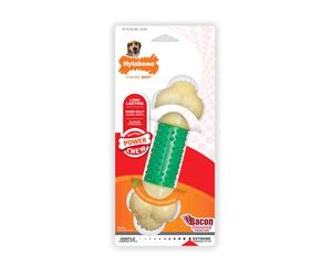 Nylabone Double Action Power Chew Durable Dog Toy Medium - Up to 30 lbs.
