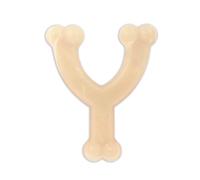 Nylabone Dura Chew Extreme Tough Dog Chew Toy Bone Chicken Flavour Wishbone M