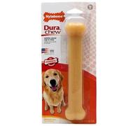 NYLABONE DURA CHEW Tough Dog Bone Toys Chicken, Bacon, Peanut Butter & Original